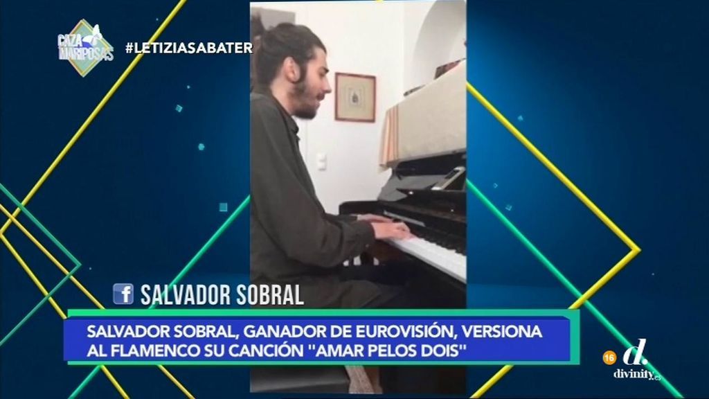 Salvador Sobral canta como un flamenco y en español ‘Amar pelos dois’