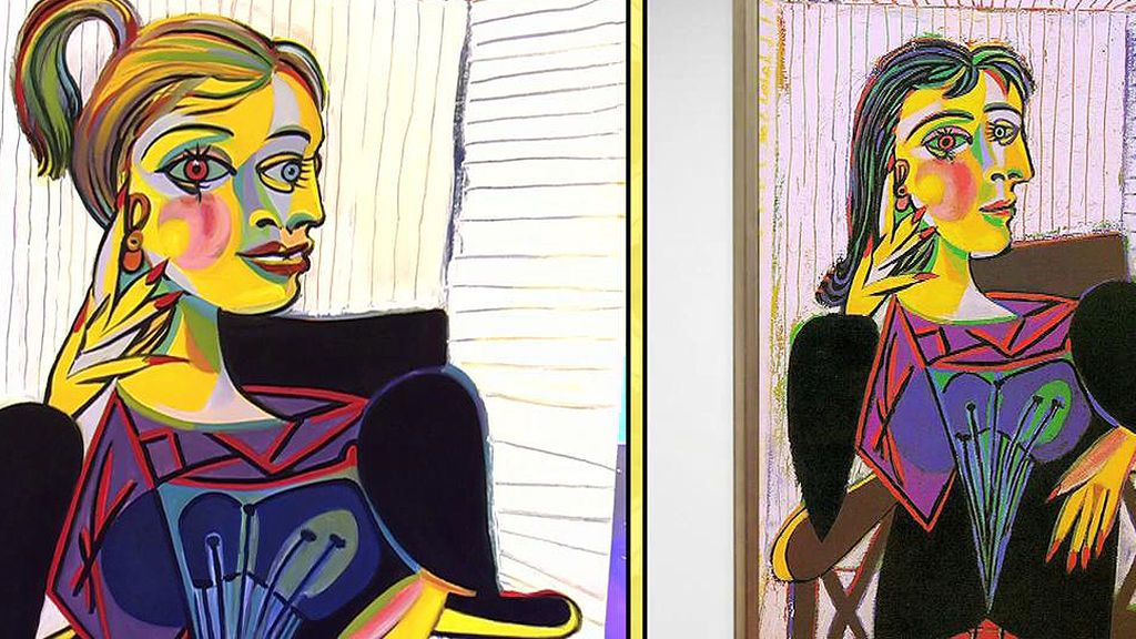 Así es el retrato picassiano de Belén Esteban