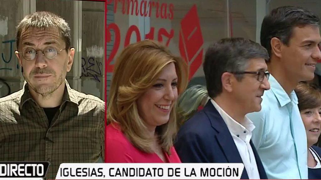 Monedero: "La dirigencia del PSOE está más comprometida con el PP que con la gente que le votó"