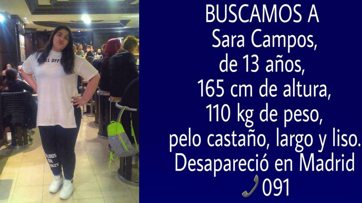 Se busca a una menor de 13 años que desapareció en Madrid cuando iba al colegio