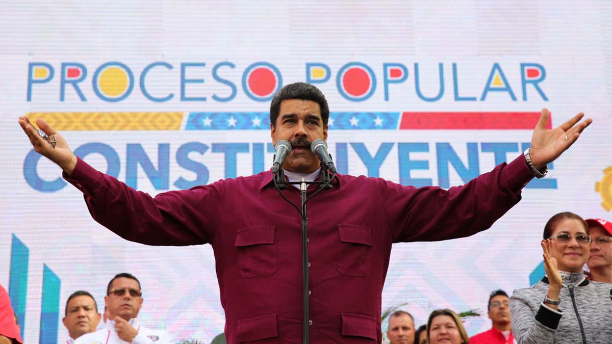 Maduro a Trump: "Saca tus manos cochinas de Venezuela. Go home, Donald Trump!"