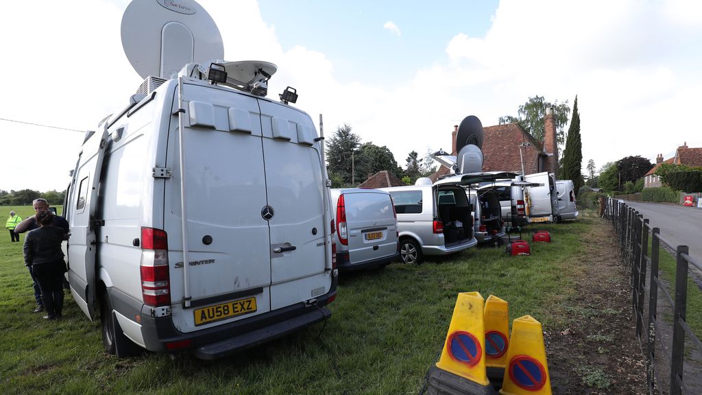 El enlace se celebra en la iglesia de Saint Mark's, en Englefield