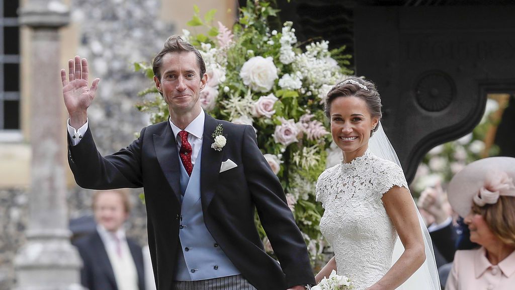 Pippa Middleton y James Matthews, marido y mujer en una boda de ensueño