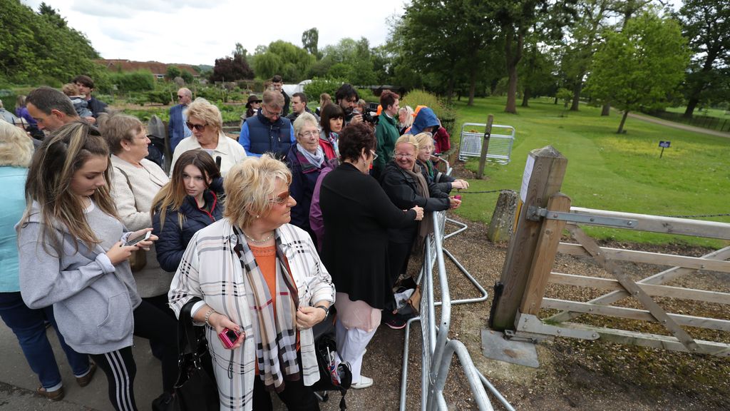 El enlace se celebra en la iglesia de Saint Mark's, en Englefield