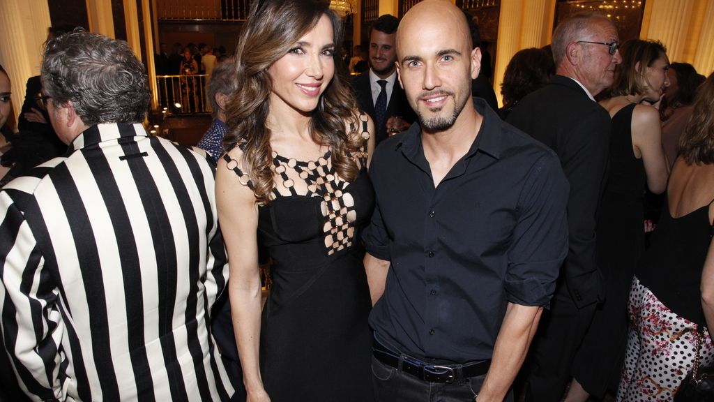 Paloma Lago y su pareja Daniel López