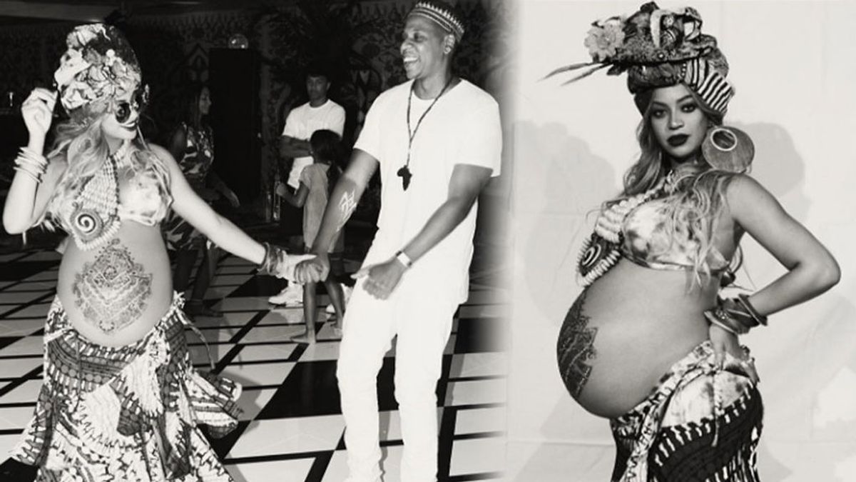 Así ha sido la fiesta 'babyshower' 100% africana de Beyoncé