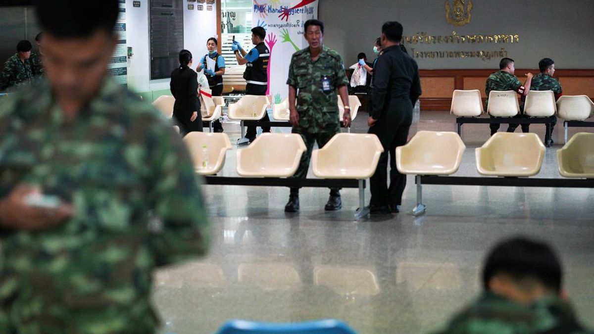 24 heridos por la explosión de una bomba en un hospital militar de Bangkok