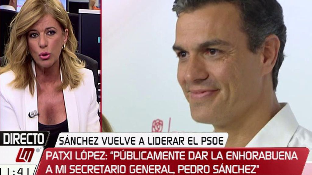 E. Palomera: “Patxi López será la primera persona integrada en la nueva dirección que tiene que configurar Sánchez”