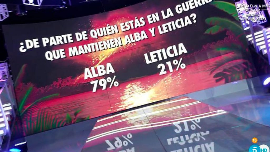 Leticia pierde la guerra contra Alba en la App de mitele