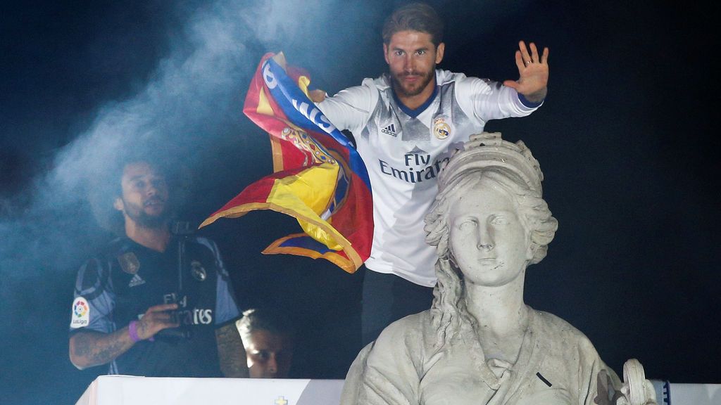 "Indios, decime que se siente" Los jugadores del Madrid también se acordaron del Atleti