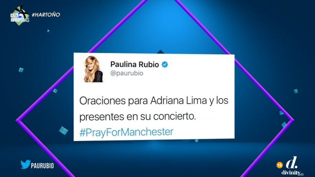 La metedura de pata de Paulina Rubio tras el atentado