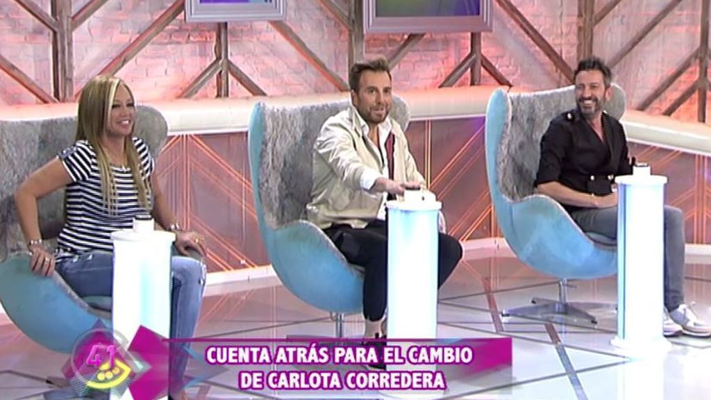 Belén Esteban, Raúl Prieto y David Valdeperas.