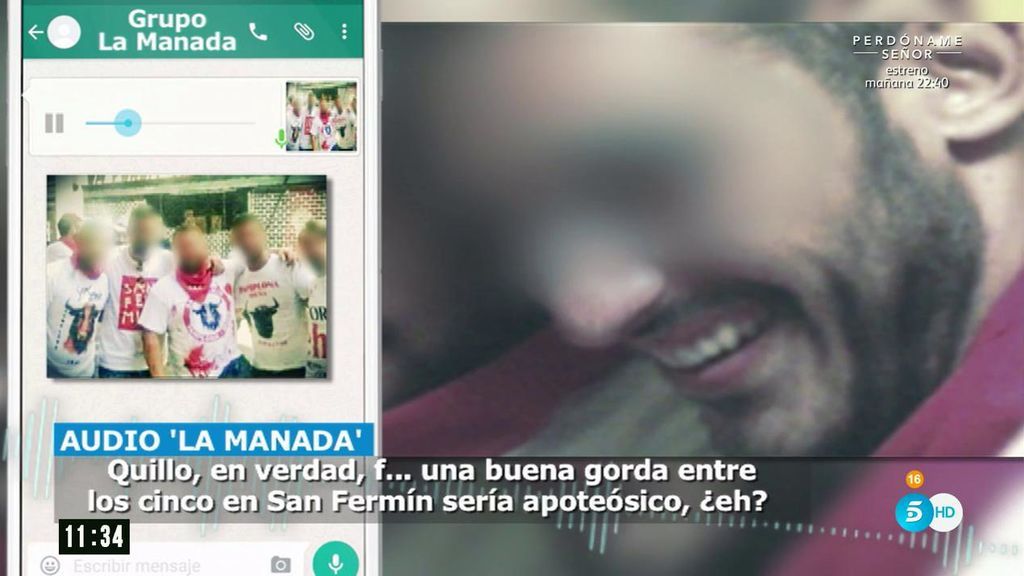 Drogas y sexo en grupo: los audios con los que 'La Manada' planificó su San Fermín