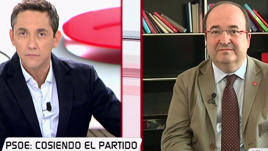 Iceta: “Le recomendaría a García-Page que siguiera fiel a su compromiso con los castellano manchegos”