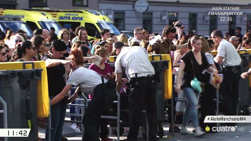 Cierto miedo y duras medidas de seguridad en el concierto de Ricky Martin en Madrid tras el atentado de Manchester