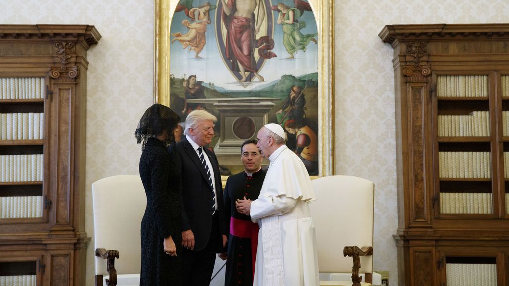 El presidente de Estados Unidos visita El Vaticano