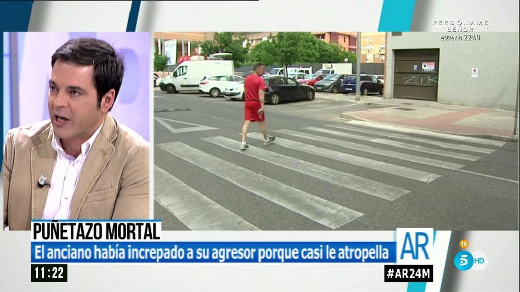 Ángel Moya: "La policía imputa homicidio doloso al hombre que mató a un anciano en una disputa de tráfico"