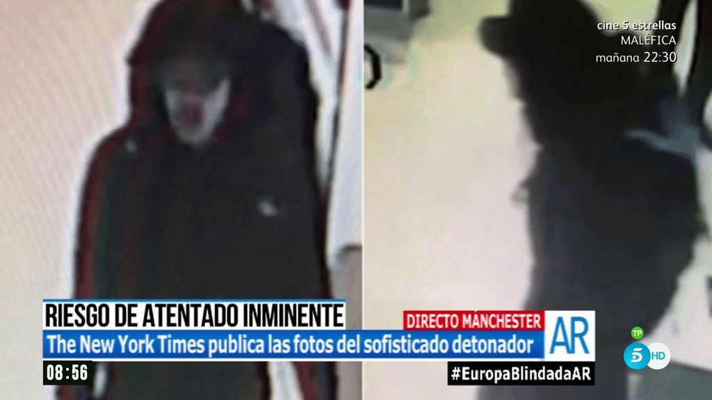 Primeras imágenes del terrorista Salman Abedi en la noche del atentado de Manchester