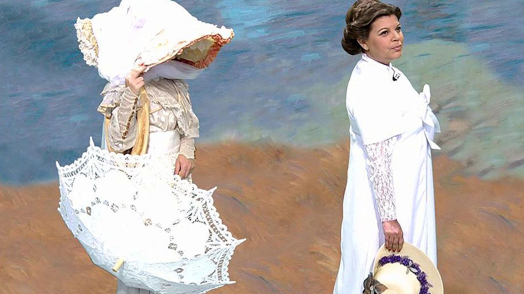 Terelu se transforma en Clotilde Sorolla