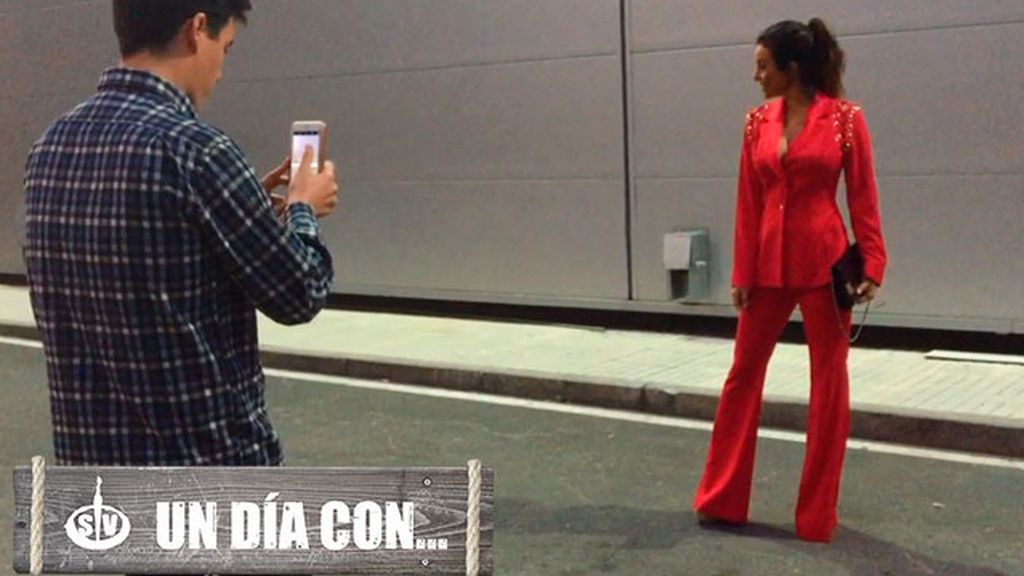 'Un día con... ¡Rym!' Una foto para las redes  y directa a plató