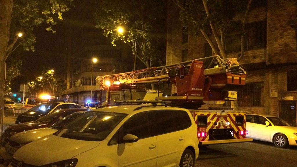 Incendio en Madrid: 13 personas intoxicadas por el humo