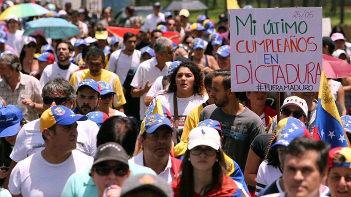 Manifestación, Venezuela, Maduro