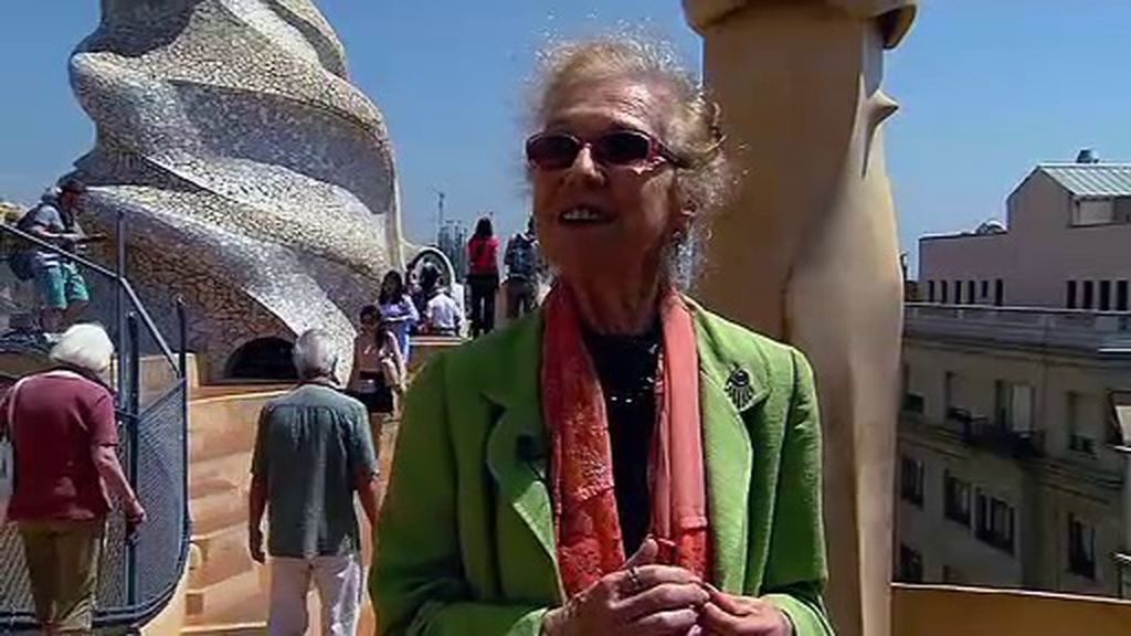 Vital, entusiasta... ¡y guía turística en Barcelona a sus 84 años!