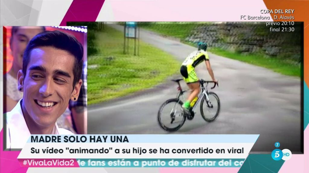 ¡Los protagonistas del vídeo más viral visitan 'Viva la vida'! 🚲