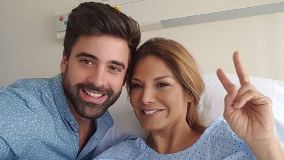 Ivonne Reyes ingresada en el hospital, con el apoyo incondicional de Sergio Ayala