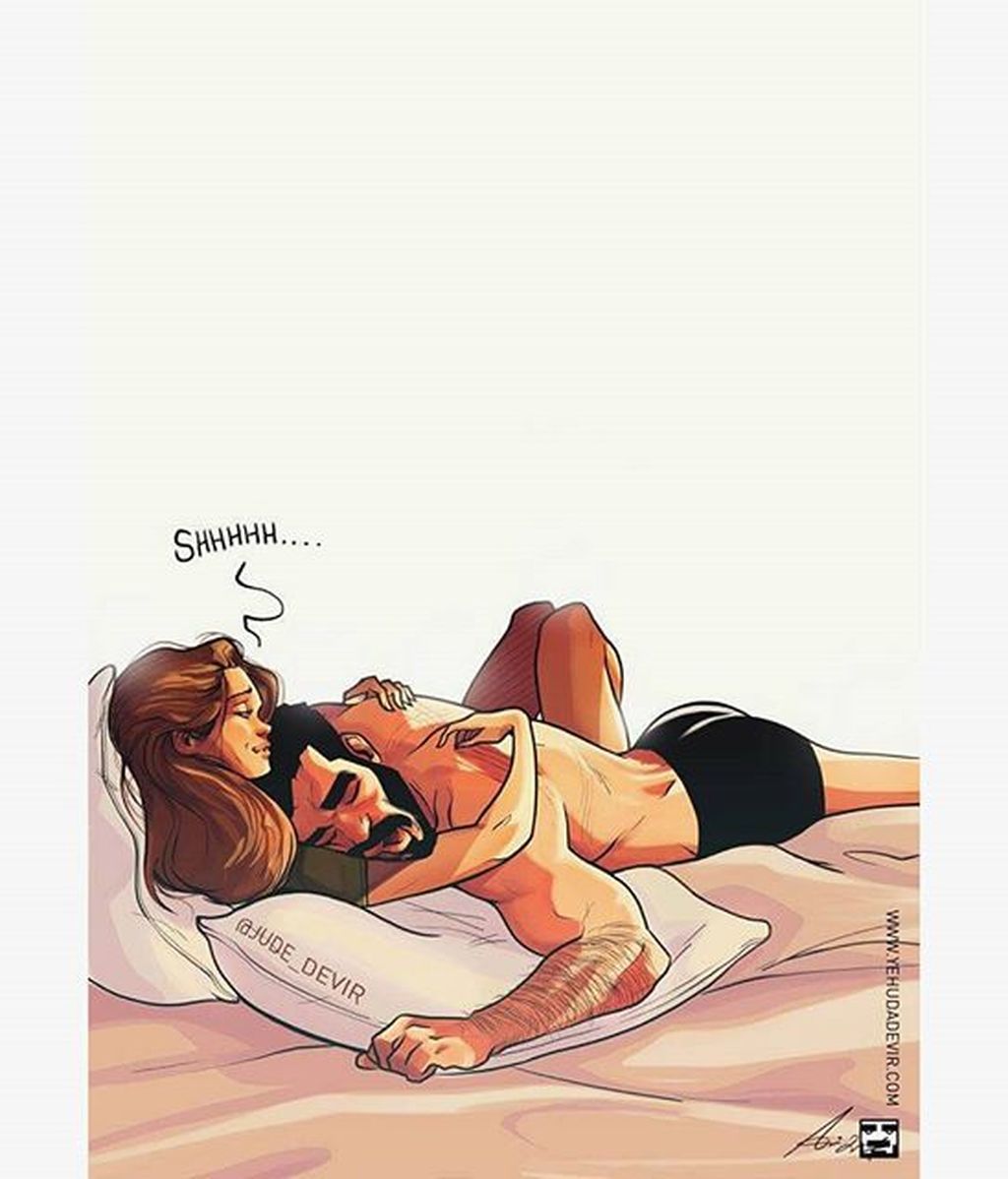 Las ilustraciones que reflejan qué es una pareja