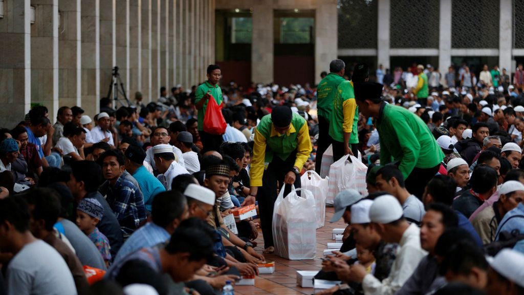Celebración del Ramadán en Jakarta
