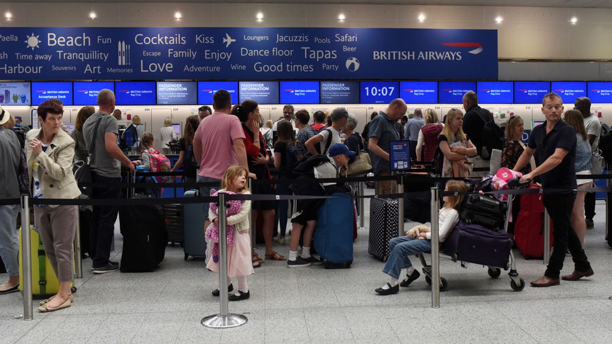 Caos en British Airways después de un fallo informático
