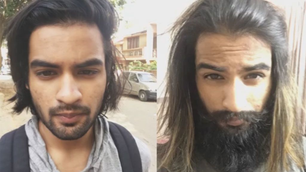 Documenta el crecimiento de su barba durante 6 meses con un selfi diario