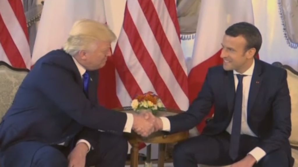 Sorprendentes revelaciones del presidente francés sobre su tenso encuentro con Trump