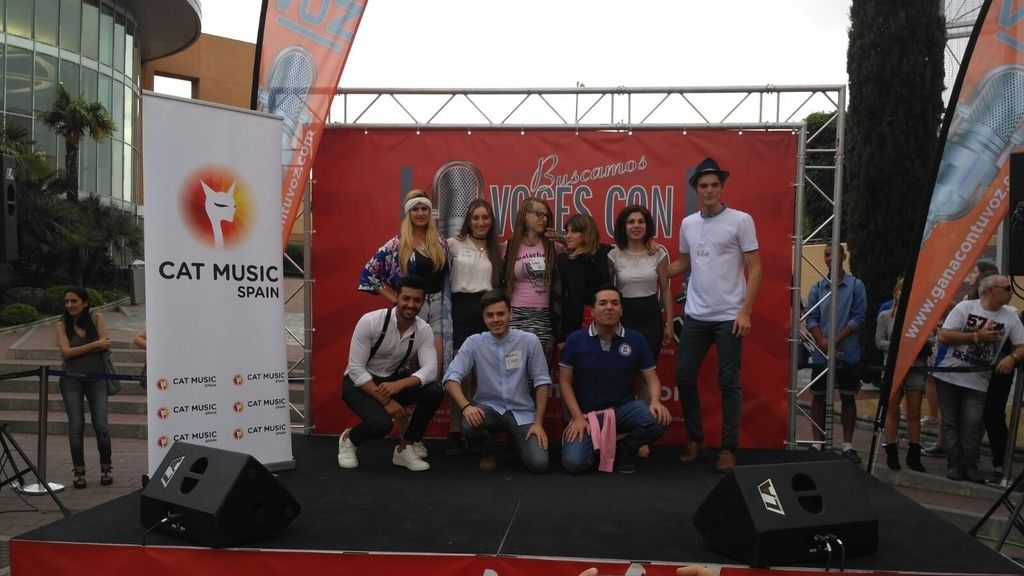 'Gana con tu voz' en el Centro Comercial TresAguas (Madrid