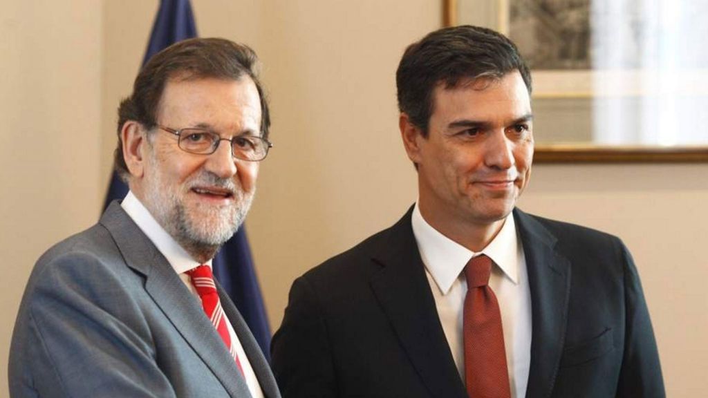Sánchez llama a Rajoy y le expresa su oposición a un referéndum en Cataluña