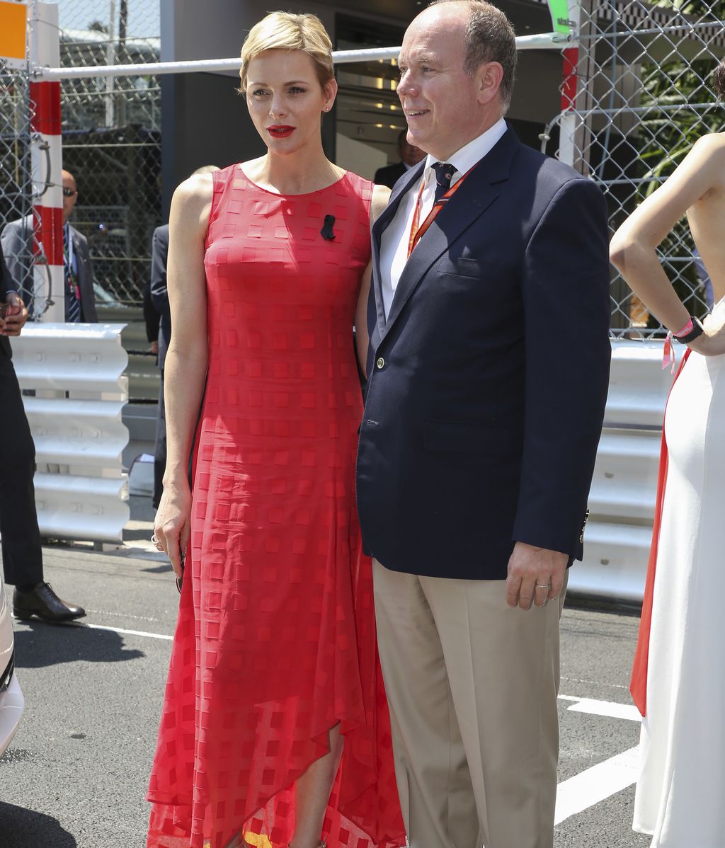 El Príncipe Alberto y la Princesa Charlene de Mónaco