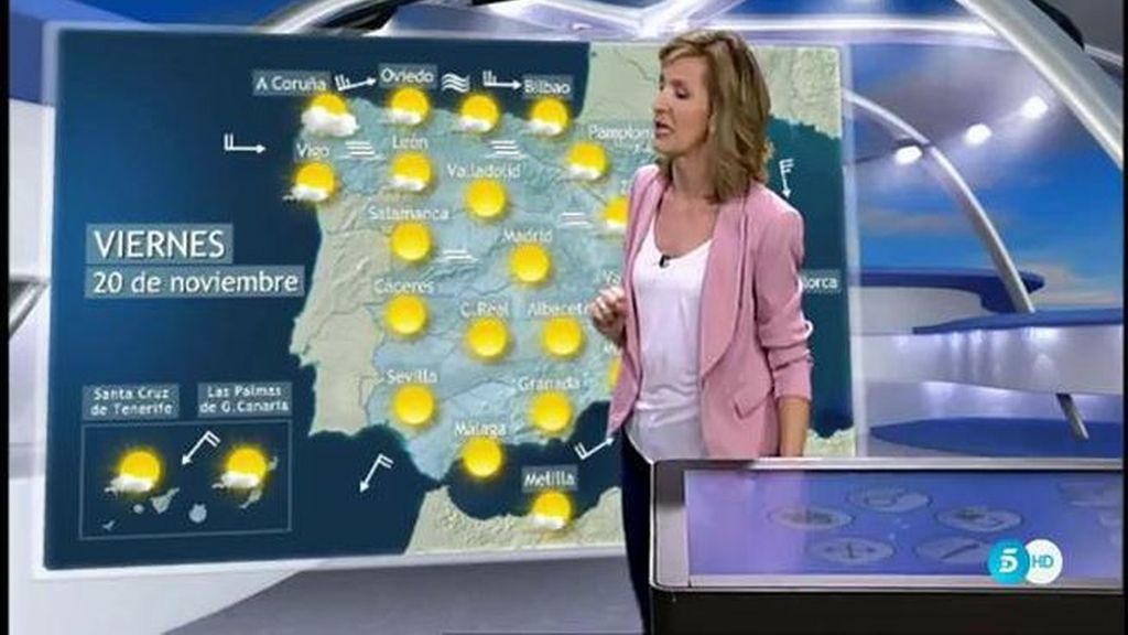 El tiempo, con Rosalía Fernández