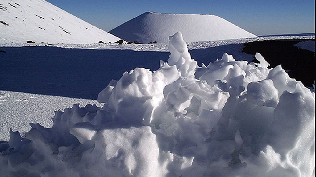 Nieve en Hawaii