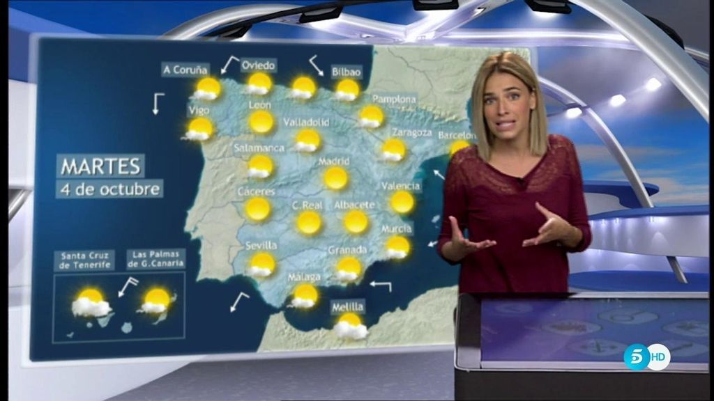 El calor se resiste a abandonarnos, entra el mes de octubre y suben las temperaturas