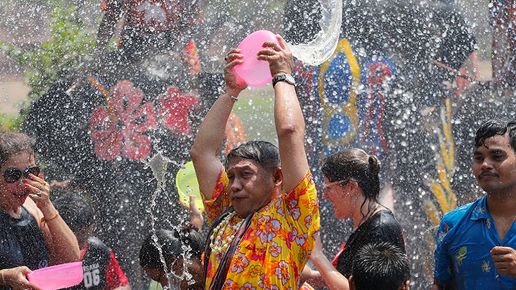 Songkran, la fiesta del agua en Tailandia
