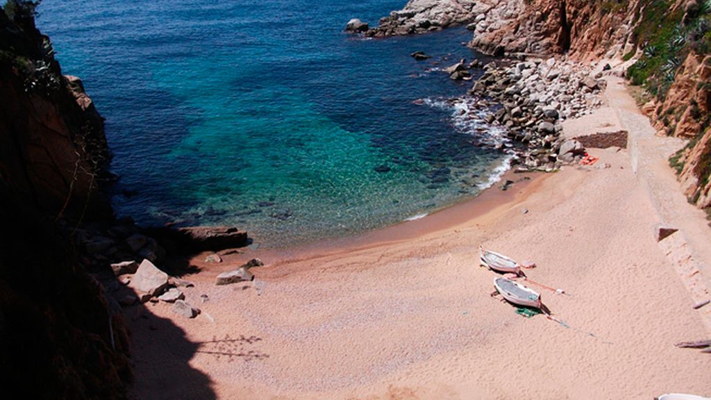 Cocina de cuaresma al lado de la playa de Tossa de Mar