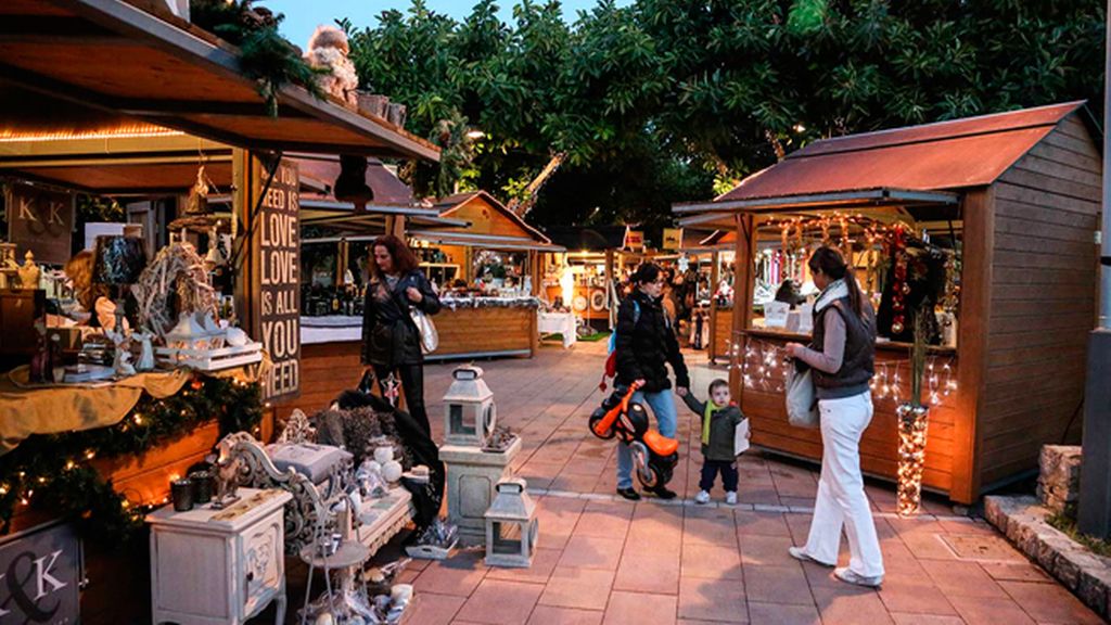 Navidad internacional en Puerto Portals (Mallorca)