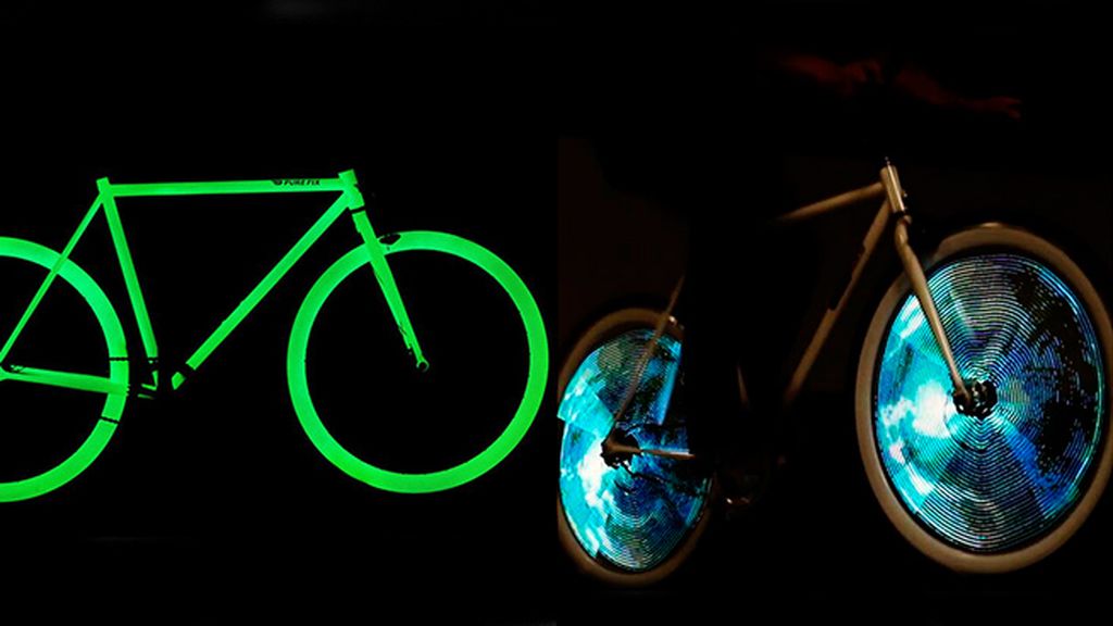 Si quieres que se te vea bien, búscate una bici luminosa