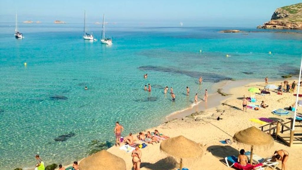Cala Comte (Ibiza) sin agobios