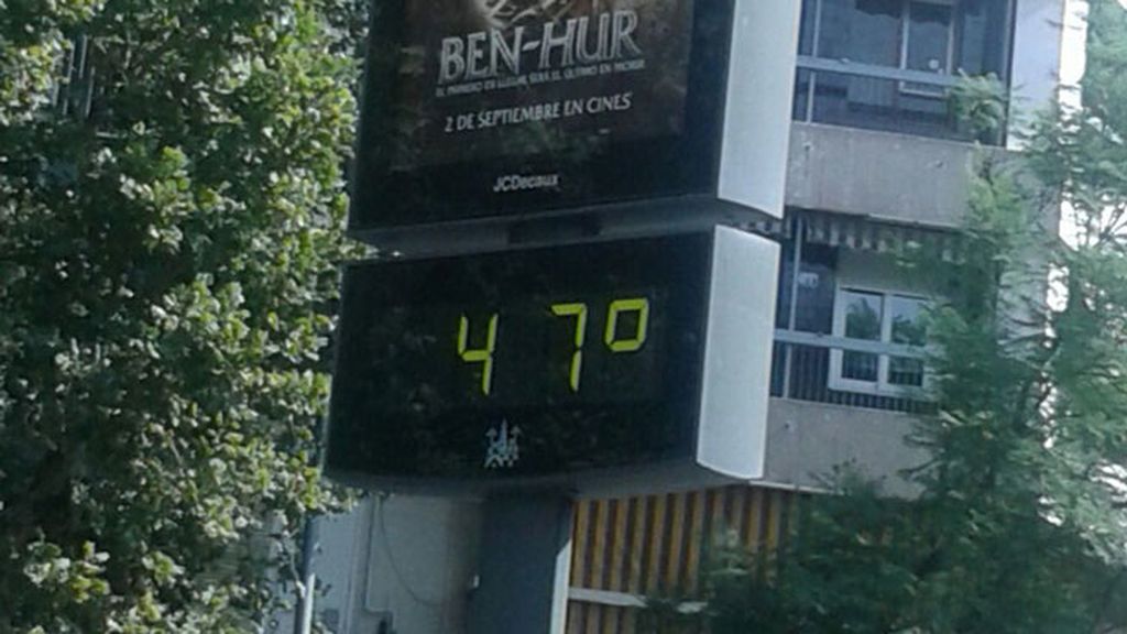 Carmen Gómez desde Córdoba con 47 grados