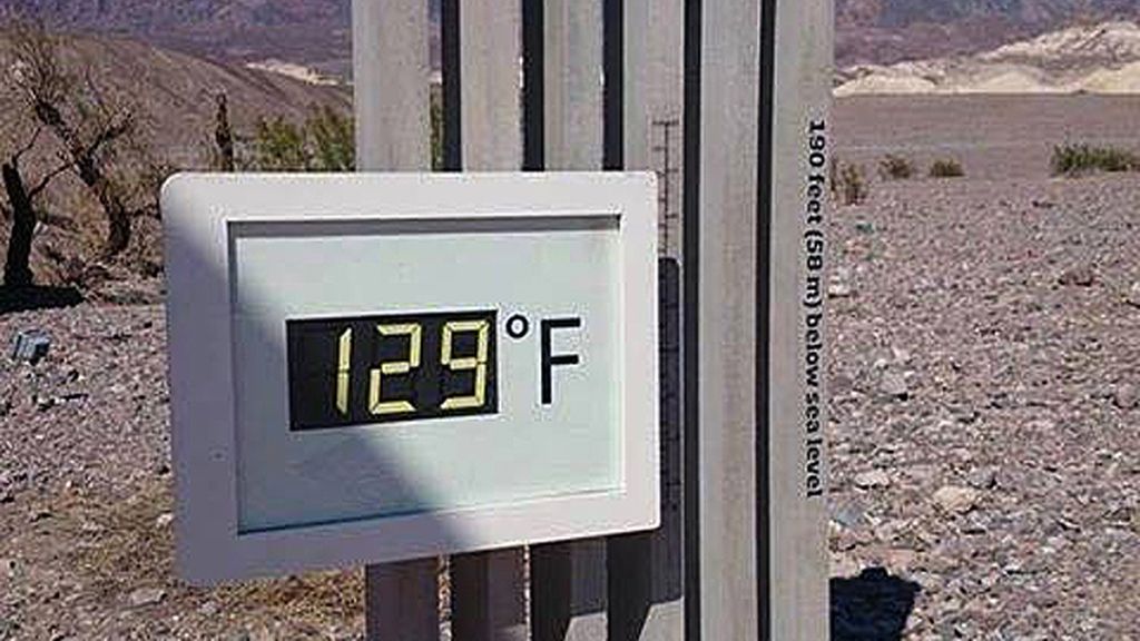 Calor en el Valle de la Muerte