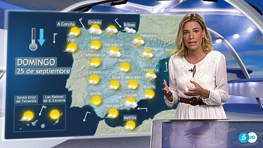 Bajada notable de las temperaturas en el norte peninsular