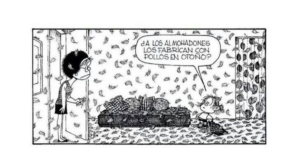 El otoño y sus hojas de pollo