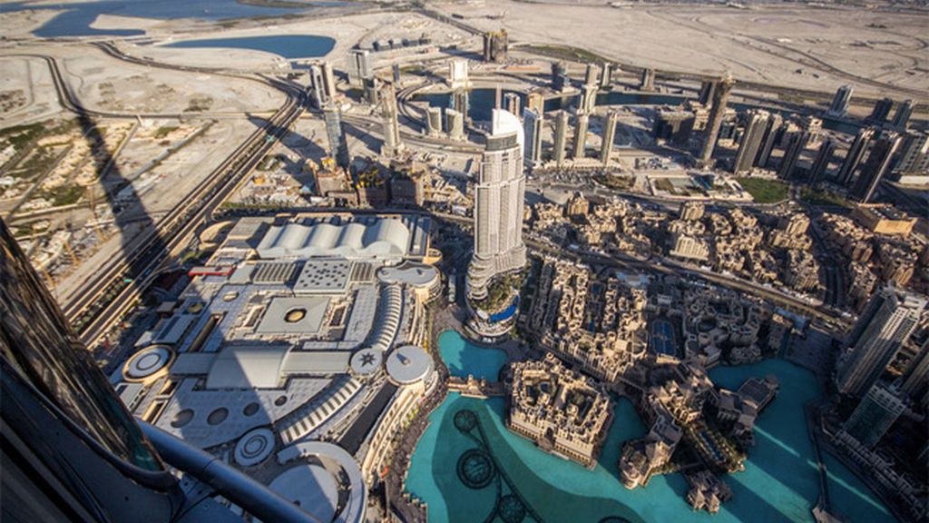 125 pisos y ni un sólo peldaño en Burj Khalifa